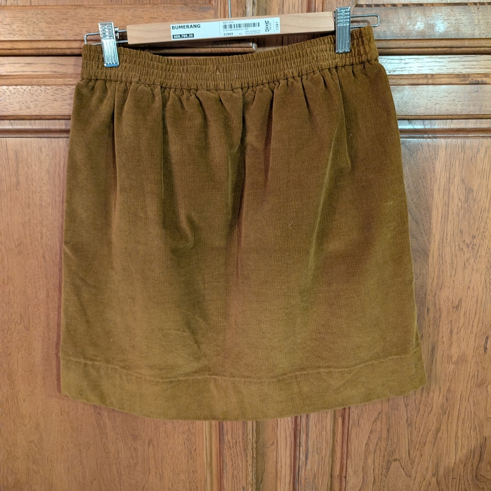 Crewcuts Tan Corduroy Mini Skirt